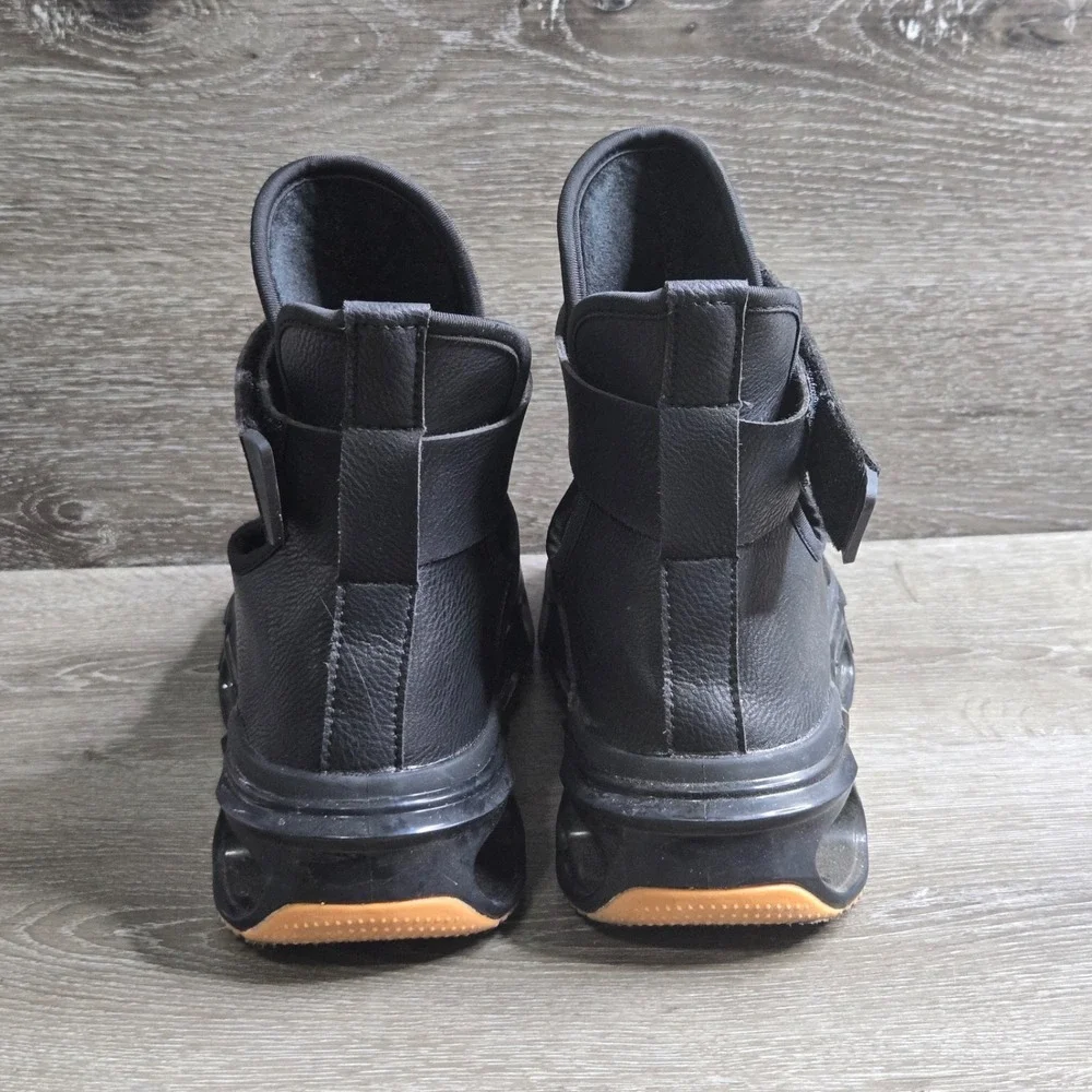Comanier Waterproof Hiking Boots Black Size 42 Leather Sports Camping Hunting